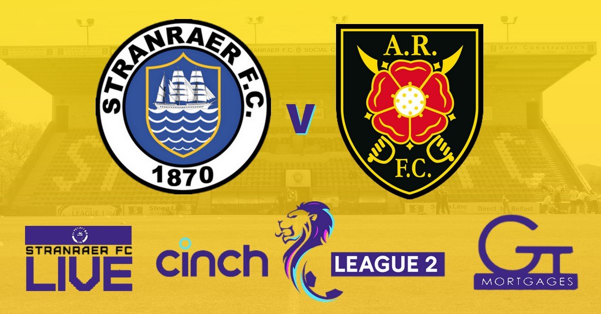 Read more about the article Stranraer 1-0 Albion Rovers