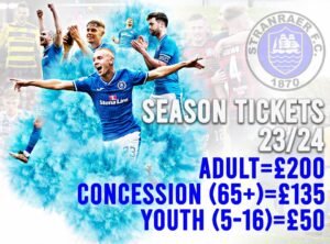 Read more about the article Season tickets on sale from Monday