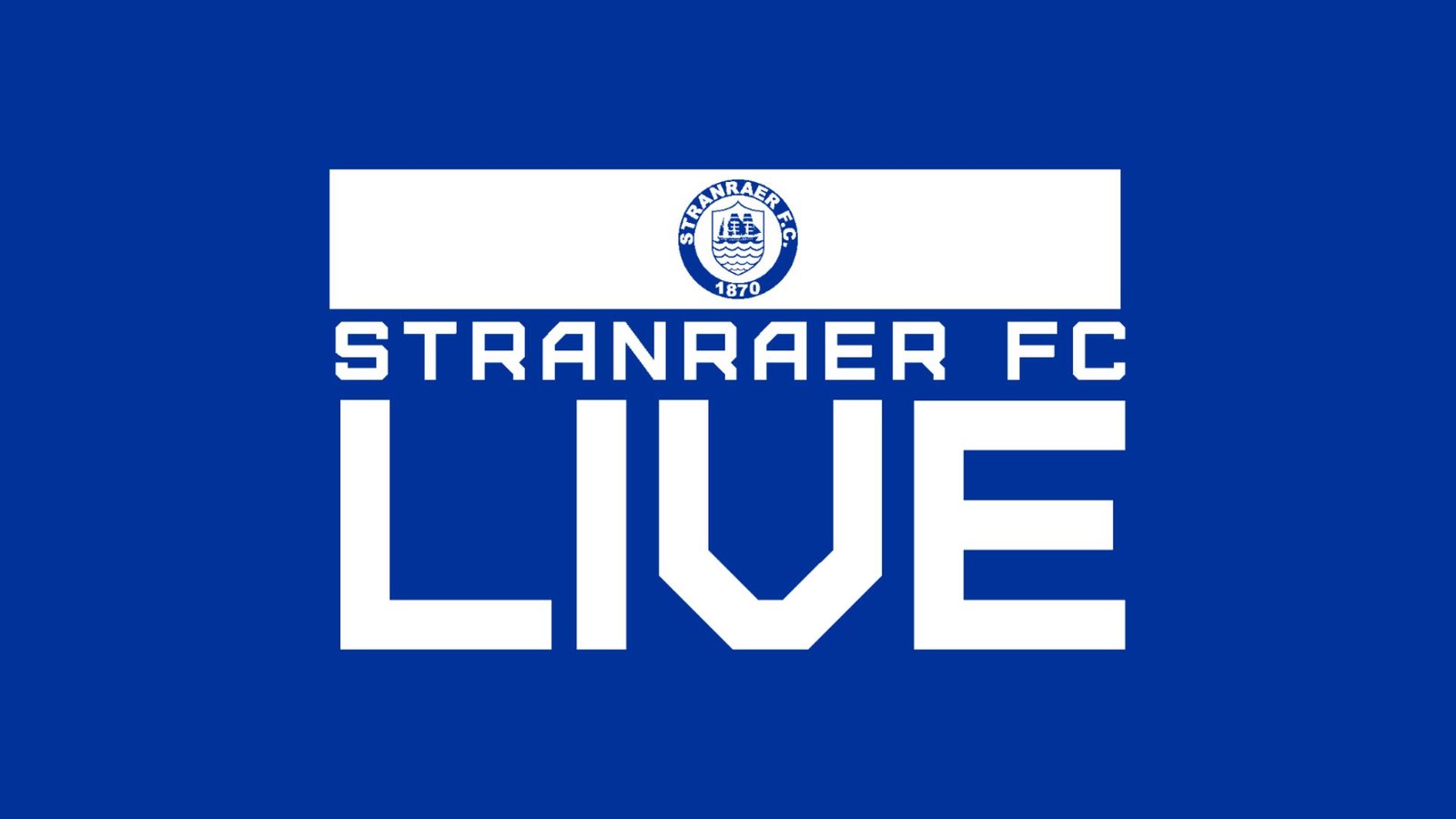 You are currently viewing Stranraer FC LIVE returns