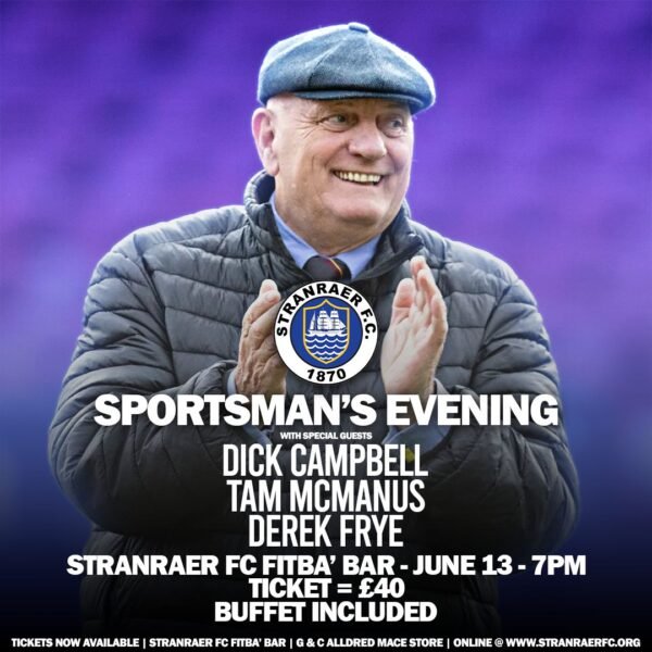 Stranraer FC Sportsman's Evening