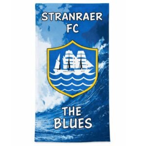 Stranraer FC Beach Towel