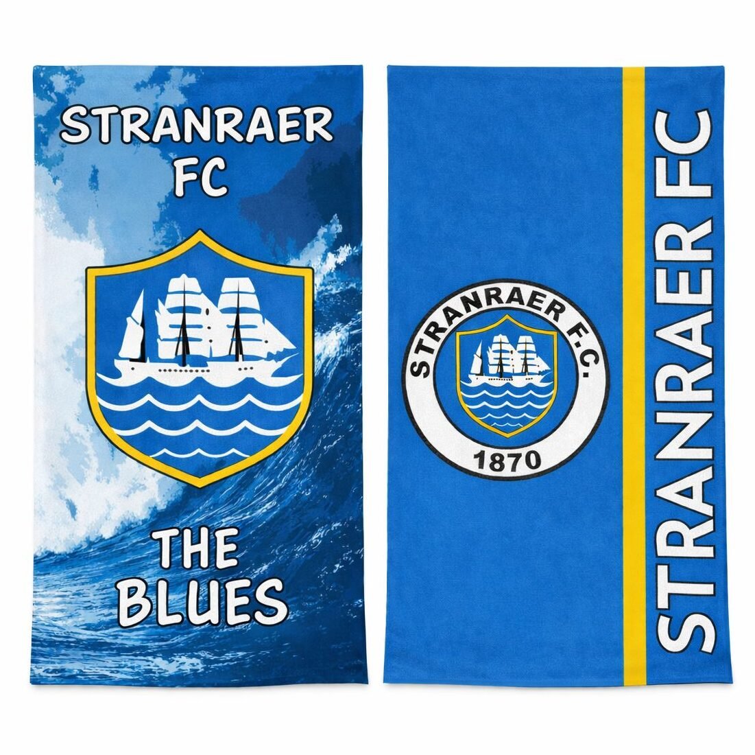 Stranraer FC Beach Towel