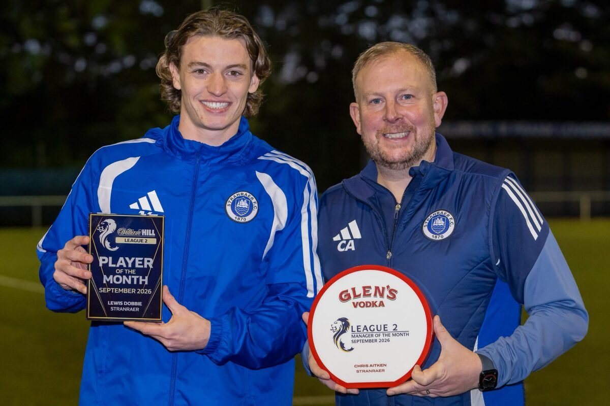 You are currently viewing Blues scoop SPFL awards